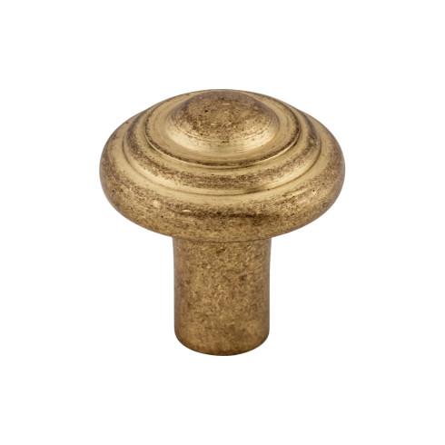 Aspen Button Knob ( Cast Bronze | Light Bronze - Aspen Collection ) | Manufactured Globally