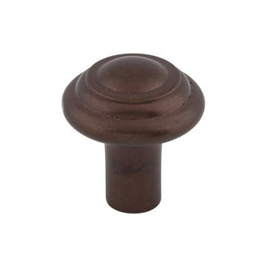 Aspen Button Knob ( Cast Bronze | Mahogany Bronze - Aspen Collection ) | Manufactured Globally