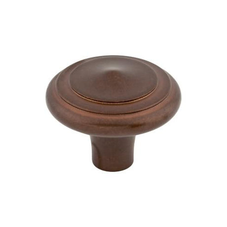 Aspen Peak Knob ( Cast Bronze | Mahogany Bronze - Aspen Collection ) | Manufactured Globally