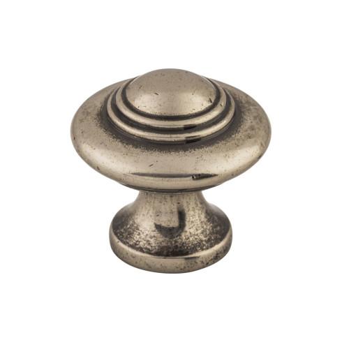 Ascot Knob ( Brass | Pewter Antique - Britannia Collection ) | Manufactured Globally