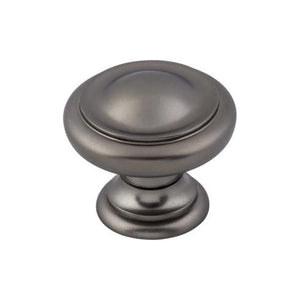 Dome Knob ( Zinc Alloy | Ash Gray - Nouveau III Collection ) | Manufactured Globally