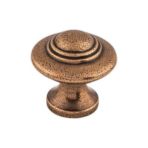 Ascot Knob ( Brass | Old English Copper - Britannia Collection ) | Manufactured Globally