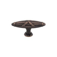 Ribbon & Reed T-Pull ( Zinc Alloy | Tuscan Bronze - Edwardian Collection ) | Manufactured Globally