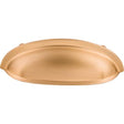 Somerset Cup Pull ( Zinc Alloy | Brushed Bronze - Somerset Collection ) | Manufactured Globally