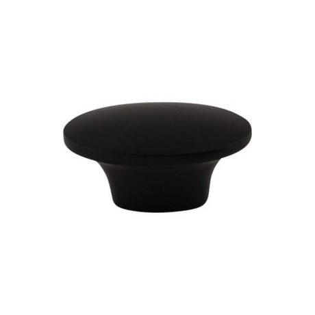 Oval Knob ( Zinc Alloy | Flat Black - Dakota Collection ) | Manufactured Globally