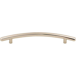 Curved Bar Pull ( Steel | Polished Nickel - Nouveau Collection ) | Manufactured Globally