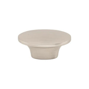 Oval Knob ( Zinc Alloy | Brushed Satin Nickel - Dakota Collection ) | Manufactured Globally