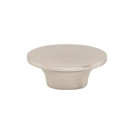 Oval Knob ( Zinc Alloy | Brushed Satin Nickel - Dakota Collection ) | Manufactured Globally