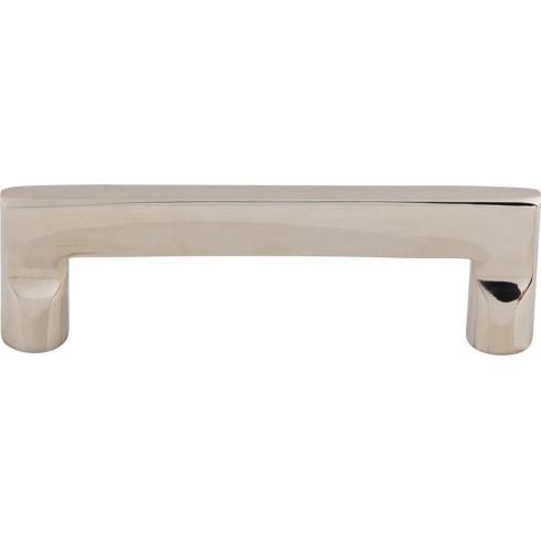 Aspen II Flat Sided Pull ( Cast Bronze | Polished Nickel - Aspen II Collection ) | Manufactured Globally