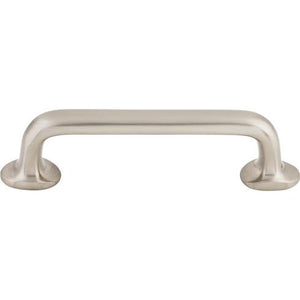 Aspen II Rounded Pull ( Cast Bronze | Brushed Satin Nickel - Aspen II Collection ) | Manufactured Globally