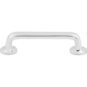 Aspen II Rounded Pull ( Cast Bronze | Polished Chrome - Aspen II Collection ) | Manufactured Globally