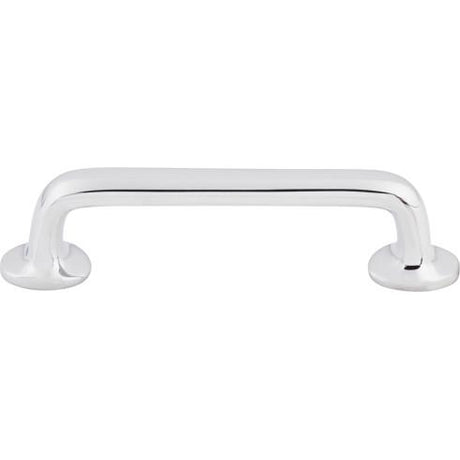 Aspen II Rounded Pull ( Cast Bronze | Polished Chrome - Aspen II Collection ) | Manufactured Globally