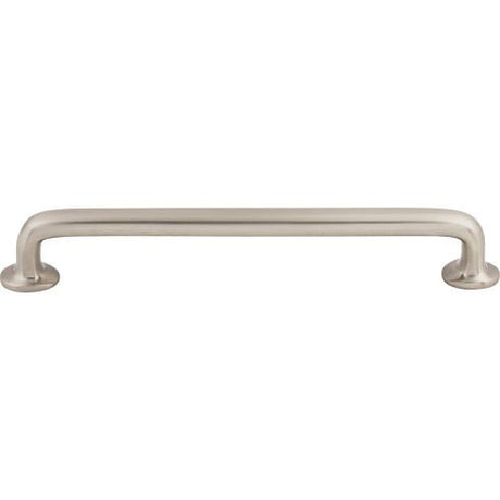 Aspen II Rounded Pull ( Cast Bronze | Brushed Satin Nickel - Aspen II Collection ) | Manufactured Globally