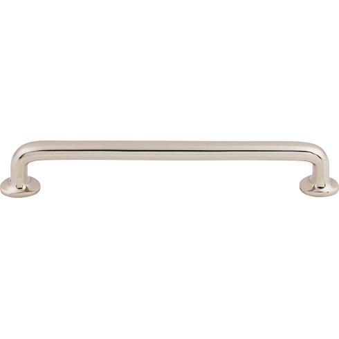 Aspen II Rounded Pull ( Cast Bronze | Polished Nickel - Aspen II Collection ) | Manufactured Globally