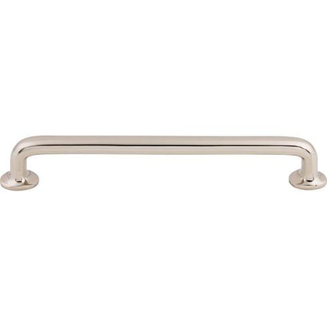 Aspen II Rounded Pull ( Cast Bronze | Polished Nickel - Aspen II Collection ) | Manufactured Globally