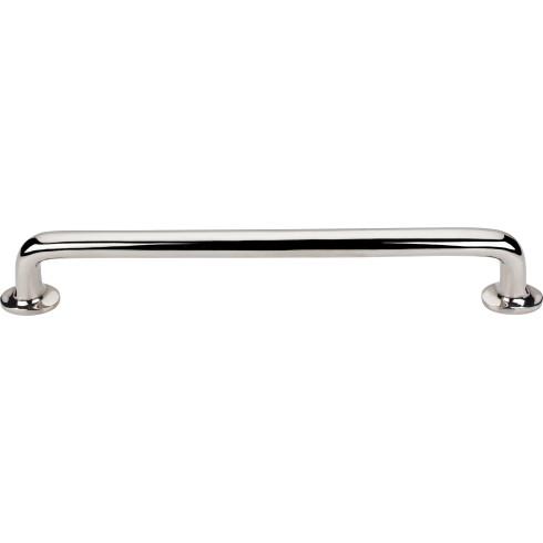 Aspen II Rounded Pull ( Cast Bronze | Polished Nickel - Aspen II Collection ) | Manufactured Globally