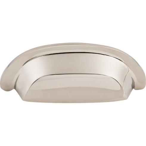 Aspen II Cup Pull ( Cast Bronze | Polished Nickel - Aspen II Collection ) | Manufactured Globally