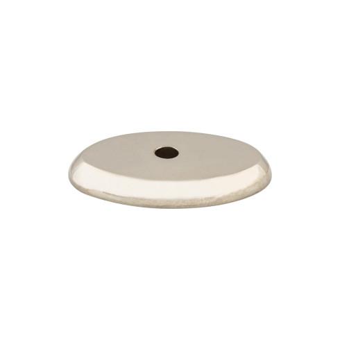 Aspen II Oval Backplate ( Cast Bronze | Polished Nickel - Aspen II Collection ) | Manufactured Globally