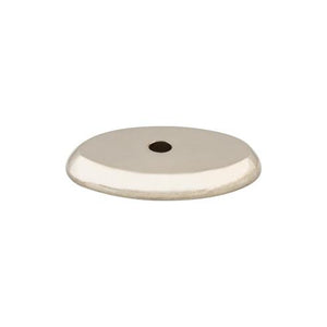 Aspen II Oval Backplate ( Cast Bronze | Polished Nickel - Aspen II Collection ) | Manufactured Globally