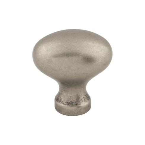 Egg Knob ( Zinc Alloy | Pewter Antique - Somerset II Collection ) | Manufactured Globally