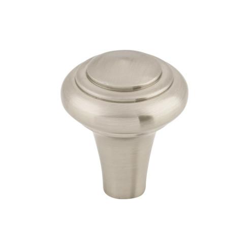 Aspen II Peak Knob ( Cast Bronze | Brushed Satin Nickel - Aspen II Collection ) | Manufactured Globally