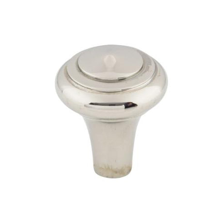 Aspen II Peak Knob ( Cast Bronze | Polished Nickel - Aspen II Collection ) | Manufactured Globally