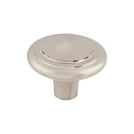 Aspen II Peak Knob ( Cast Bronze | Brushed Satin Nickel - Aspen II Collection ) | Manufactured Globally