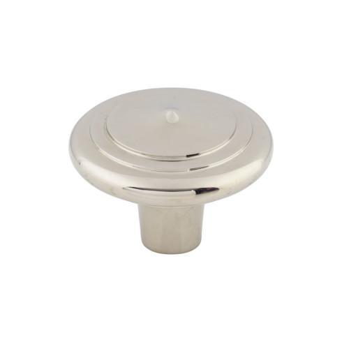 Aspen II Peak Knob ( Cast Bronze | Polished Nickel - Aspen II Collection ) | Manufactured Globally