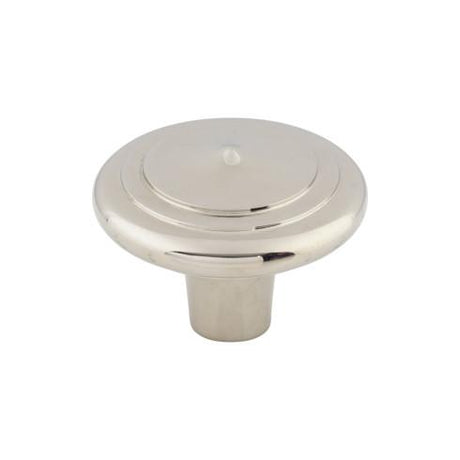 Aspen II Peak Knob ( Cast Bronze | Polished Nickel - Aspen II Collection ) | Manufactured Globally