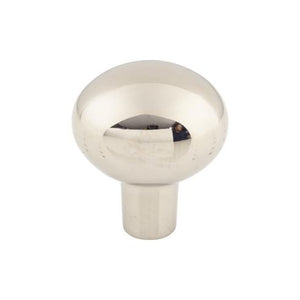 Aspen II Large Egg Knob ( Cast Bronze | Polished Nickel - Aspen II Collection ) | Manufactured Globally