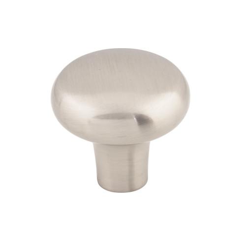 Aspen II Round Knob ( Cast Bronze | Brushed Satin Nickel - Aspen II Collection ) | Manufactured Globally