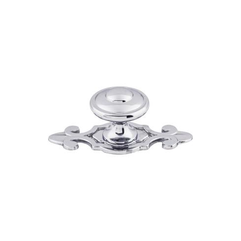 Canterbury Knob ( Zinc Alloy | Polished Chrome - Britannia Collection ) | Manufactured Globally