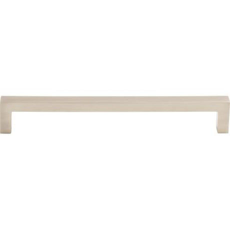 Square Bar Pull ( Zinc Alloy | Brushed Satin Nickel - Asbury Collection ) | Manufactured Globally