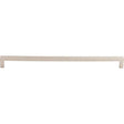 Square Bar Pull ( Zinc Alloy | Brushed Satin Nickel - Asbury Collection ) | Manufactured Globally