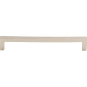 Square Bar Pull ( Zinc Alloy | Polished Nickel - Asbury Collection ) | Manufactured Globally