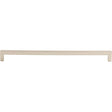 Square Bar Pull ( Zinc Alloy | Polished Nickel - Asbury Collection ) | Manufactured Globally
