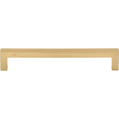 Square Bar Pull ( Zinc Alloy | Honey Bronze - Nouveau III Collection ) | Manufactured Globally