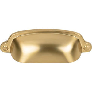 Charlotte Cup Pull ( Zinc Alloy | Honey Bronze - Dakota Collection ) | Manufactured Globally