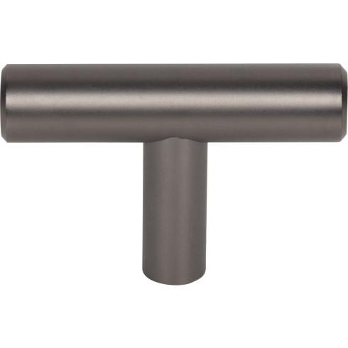 Hopewell T-Handle ( Steel | Ash Gray - Bar Pulls Collection ) | Manufactured Globally