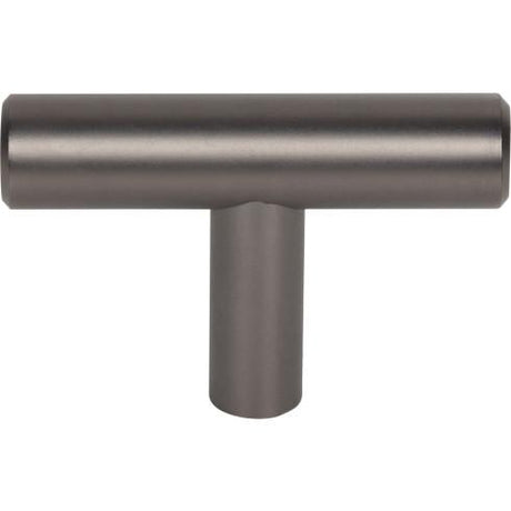 Hopewell T-Handle ( Steel | Ash Gray - Bar Pulls Collection ) | Manufactured Globally