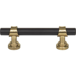 Bit Pull ( Zinc Alloy | Flat Black and Honey Bronze - Dakota Collection ) | Manufactured Globally