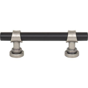 Bit Pull ( Zinc Alloy | Flat Black and Pewter Antique - Dakota Collection ) | Manufactured Globally