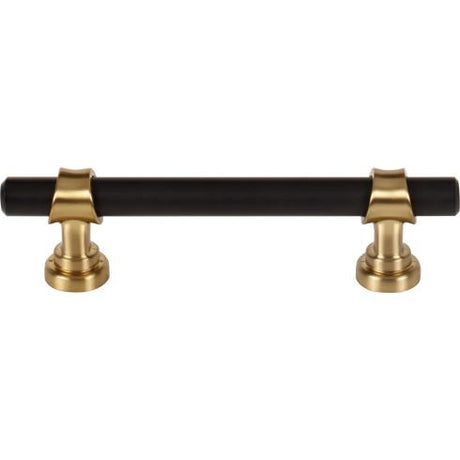 Bit Pull ( Zinc Alloy | Flat Black and Honey Bronze - Dakota Collection ) | Manufactured Globally