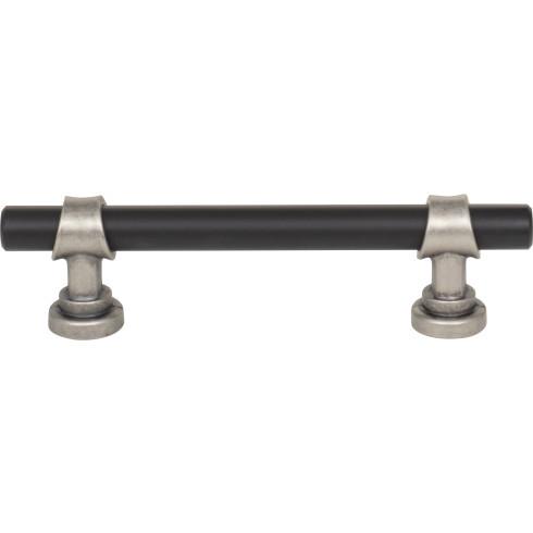 Bit Pull ( Zinc Alloy | Flat Black and Pewter Antique - Dakota Collection ) | Manufactured Globally