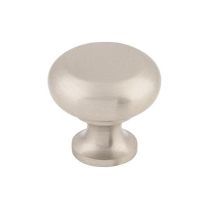 Flat Faced Knob ( Zinc Alloy | Brushed Satin Nickel - Somerset II Collection ) | Manufactured Globally