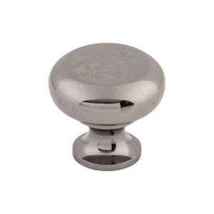 Flat Faced Knob ( Zinc Alloy | Black Nickel - Somerset II Collection ) | Manufactured Globally