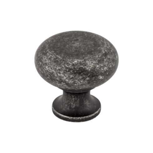 Flat Faced Knob ( Zinc Alloy | Black Iron - Somerset II Collection ) | Manufactured Globally