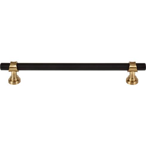 Bit Pull ( Zinc Alloy | Flat Black and Honey Bronze - Dakota Collection ) | Manufactured Globally