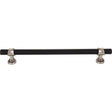 Bit Appliance Pull ( Zinc Alloy | Flat Black and Pewter Antique - Dakota Collection ) | Manufactured Globally