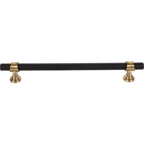 Bit Appliance Pull ( Zinc Alloy | Flat Black and Honey Bronze - Dakota Collection ) | Manufactured Globally